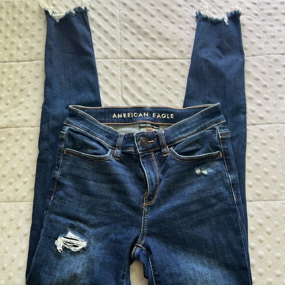 Women' Blue Jeans American Eagle jeggings